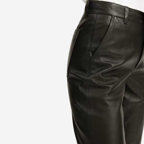 NWOT Everlane The Leather Pant size 0 - Picture 6 of 6